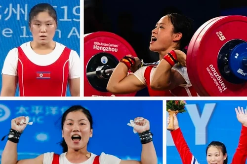 4 nữ lực sỹ Triều Tiên lập 29 kỷ lục