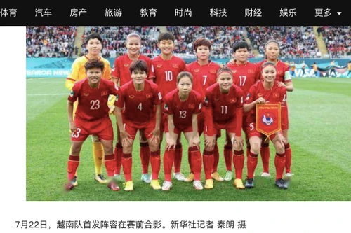 Báo Trung Quốc: "Tuyển nữ Việt Nam càng chơi càng hay..."