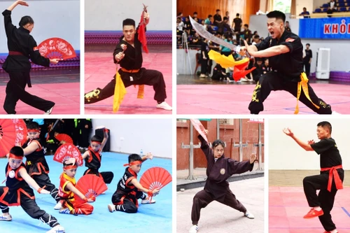 1.250 võ sư, võ sinh tranh tài giải võ thuật cổ truyền Hà Nội mở rộng 2024