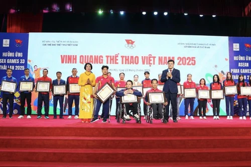 Vinh danh những "người hùng" thể thao Việt Nam