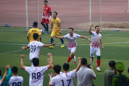 Khởi tranh vòng chung kết giải bóng đá Tuổi trẻ Công an Thủ đô 2023