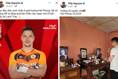 Nguyễn Filip muốn tự tặng quà sinh nhật tại "chảo lửa" Lạch Tray