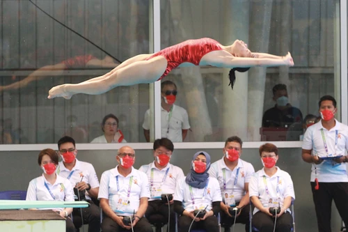 Tuyển nhảy cầu Việt Nam có thêm huy chương Bạc tại SEA Games 31