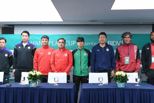 Đại diện giải VĐQG Indonesia và Hàn Quốc sang Hà Nội đá giải tứ hùng