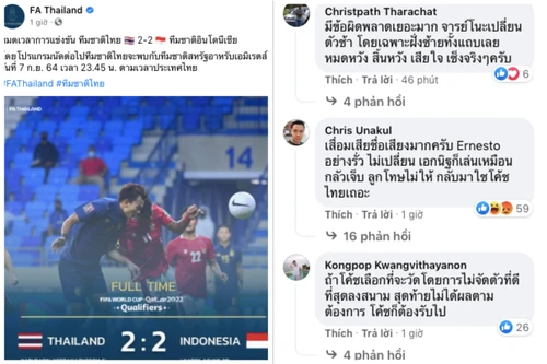 Cổ động viên Thái Lan giận dữ, đòi sa thải HLV Nishino