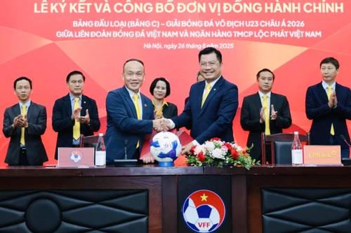U23 Việt Nam có nhà tài trợ đồng hành tại vòng loại châu Á