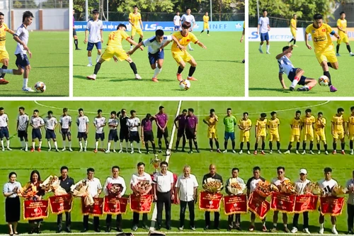 Hấp dẫn giải bóng đá vô địch thành phố Hà Nội đầu tiên sau sáp nhập