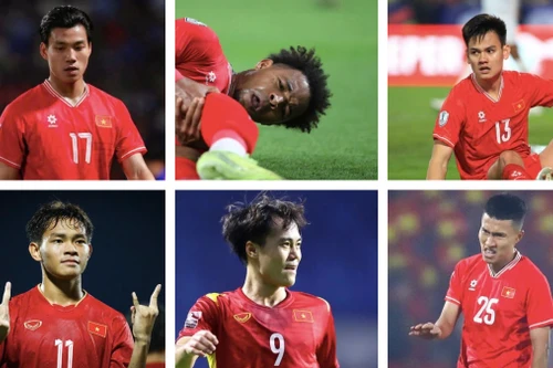 6 tuyển thủ Việt Nam lên bàn mổ chỉ trong 8 tháng