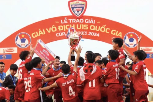 Thắng chung kết 4-1, PVF vô địch giải U15 quốc gia 2024