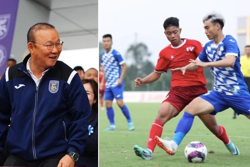 Đội bóng của ông Park Hang-seo 'mở hàng' VAR giải hạng Nhì quốc gia