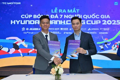 Công bố Cúp bóng đá 7 người quốc gia Hyundai Thành Công Cup 2025