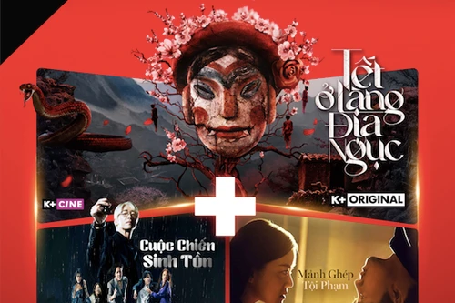 K+ ra mắt kênh phim chuyên thể loại hành động, kịch tính