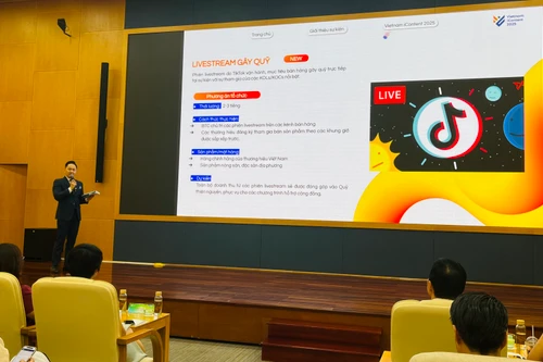 Nhiều KOL, KOC sẽ livestream bán hàng gây quỹ tại Vietnam iContent 2025