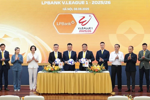 Đồng hành cùng V-League 2025/26, LPBank thưởng 5 tỉ đồng cho đội vô địch