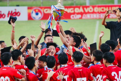 PVF lập cột mốc vô địch mới tại giải U15 quốc gia