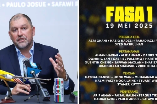 Malaysia gọi tới 38 cầu thủ chờ đấu tuyển Việt Nam