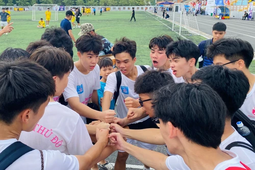 Tân binh THPT Vinschool The Harmony phấn khích với chiến thắng đầu tiên