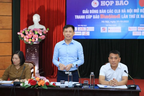 Hơn 300 tay vợt tranh cúp bóng bàn Báo Hànộimới 2022