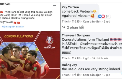 CĐV Thái Lan: "Việt Nam đi tiếp, chúng tôi thì không, thật xấu hổ"