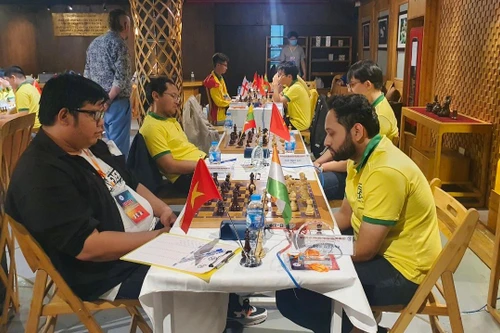 Khởi tranh giải cờ vua Kiện tướng quốc tế 2022 tại Hà Nội