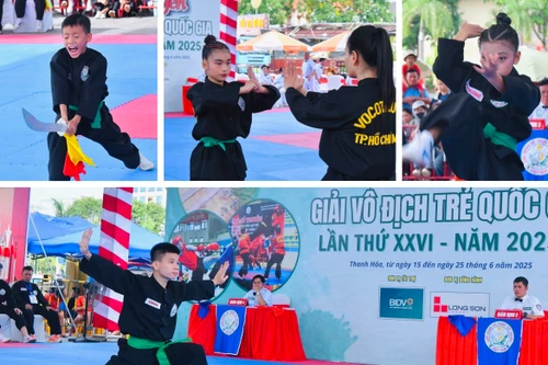 Sôi nổi tranh tài, lan tỏa tinh thần võ học