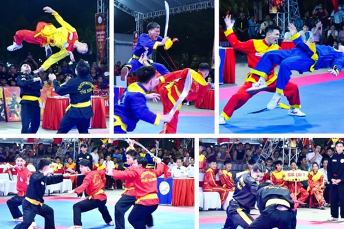 Mãn nhãn màn biểu diễn đấu võ cổ truyền vô địch quốc gia 2025 