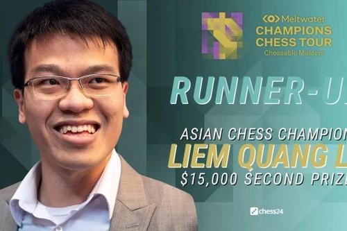 Thua cựu số 2 thế giới, Lê Quang Liêm nhận hơn 300 triệu tiền thưởng