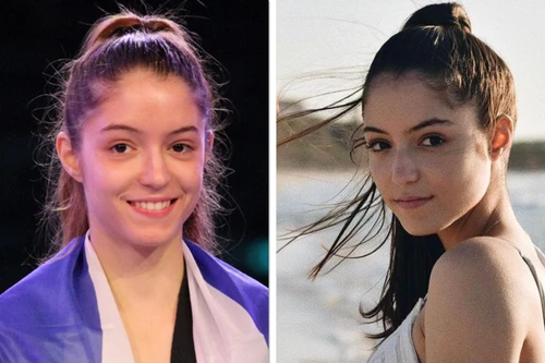 [ẢNH] Nữ võ sỹ tuổi teen gây sốt ở thảm đấu Olympic Tokyo