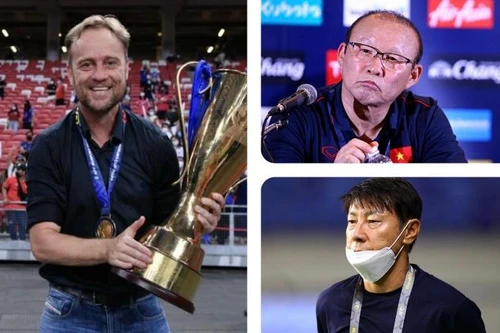 HLV tuyển Thái Lan đấu "team thầy Hàn" ở AFF Cup 2022
