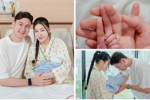 Đặng Văn Lâm hạnh phúc đón con trai đầu lòng