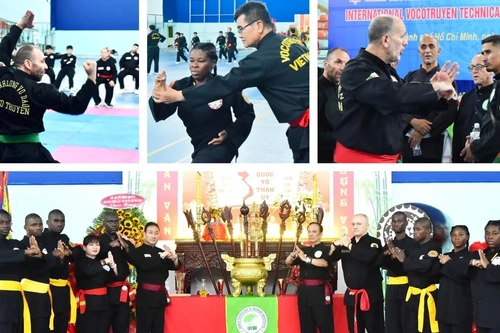 Lan tỏa tinh hoa võ cổ truyền Việt Nam ra thế giới