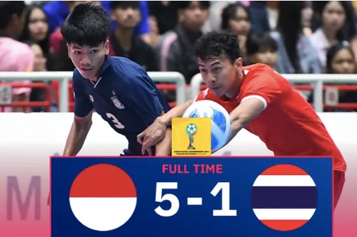 Thái Lan thảm bại, Việt Nam nghẹt thở vào chung kết futsal Đông Nam Á