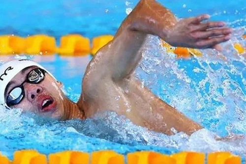 Nguyễn Huy Hoàng vào nhóm 12 tay bơi 1.500m xuất sắc nhất Olympic
