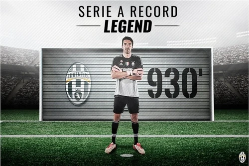 Huyền thoại Buffon phá kỷ lục 22 năm tại Serie A