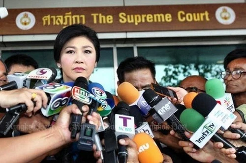Cựu Thủ tướng Thái Lan Yingluck đối mặt với án phạt 10 năm tù