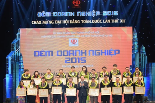 Tân Á Đại Thành liên tiếp đón nhận các giải thưởng lớn của Thành phố Hà Nội