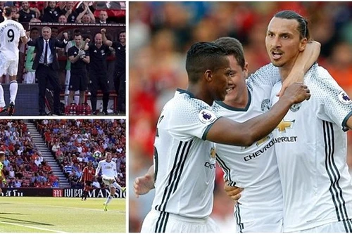 Ibra lập kỳ tích, Mourinho khởi đầu hoàn hảo với M.U