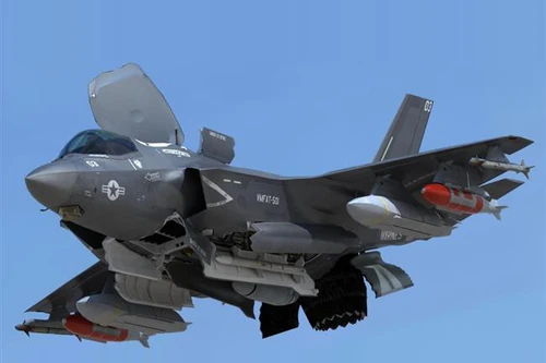 [ẢNH] Ở chế độ "quái thú", F-35 mang trọng tải "ăn đứt" Su-35, Su-57 Nga
