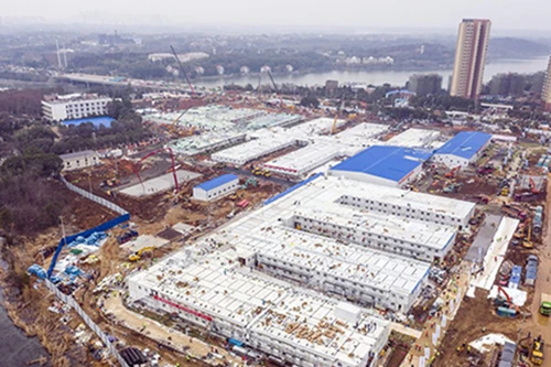 [ẢNH] Toàn cảnh 2 bệnh viện dã chiến của Trung Quốc chống đại dịch virus corona Vũ Hán