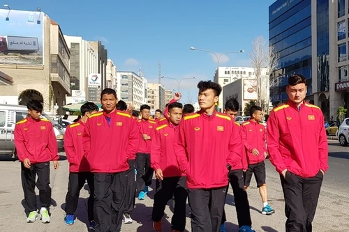 Thời tiết Jordan giống ở Hà Nội, ĐT Việt Nam tự tin trước trận gặp chủ nhà