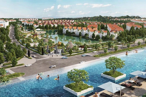 Vinhomes Riverside mở bán biệt thự Hoa Sữa đã hoàn thiện