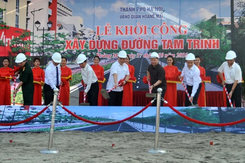 Hà Nội đầu tư hơn 2.000 tỷ đồng xây dựng đường Tam Trinh