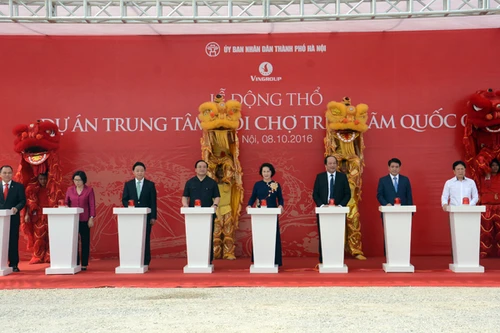 Hà Nội động thổ trung tâm triển lãm quy mô lớn nhất châu Á