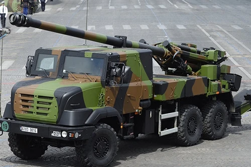 Pháp-Đức hợp tác phát triển lựu pháo tự hành hạng nặng mới