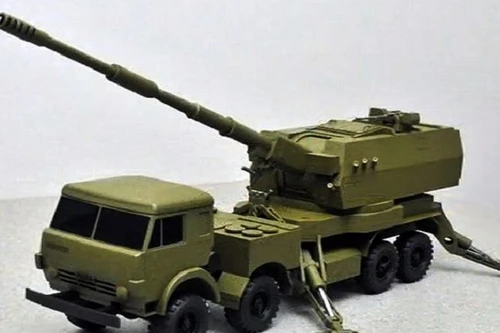 Lựu pháo tự hành 2S35 Koalitsiya-SV có thêm phiên bản dùng gầm xe tải