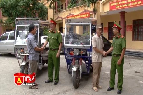 Vờ thuê chở hàng để trộm xe mô tô ba bánh của thương binh