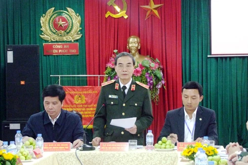 Mười đơn vị công an ngoại thành chung quyết tâm giữ vững an ninh trật tự