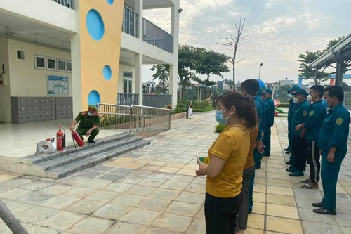 Tăng cường các biện pháp an toàn phòng cháy tại khu cách ly, điều trị bệnh nhân mắc Covid-19