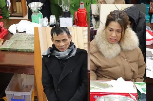 Clip: Cận cảnh cặp đôi vận chuyển trái phép chất ma túy