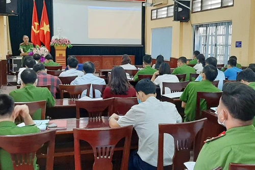 Tập huấn cấp xã, thị trấn thực hiện nhiệm vụ đảm bảo an toàn PCCC 